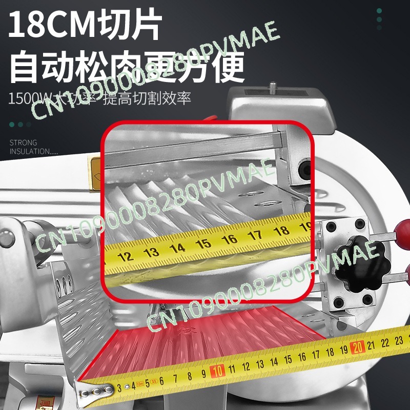 Commercial Meat Slicer 10 Inch - 10/12 İnç Ticari Otomatik Dondurulmuş Et