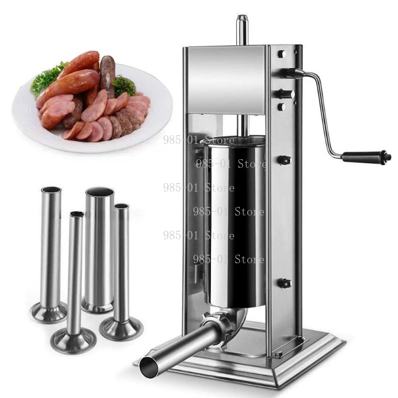 Sausage Stuffer Vertical 5L - 3L 5L 7L Dikey Tip, Manuel