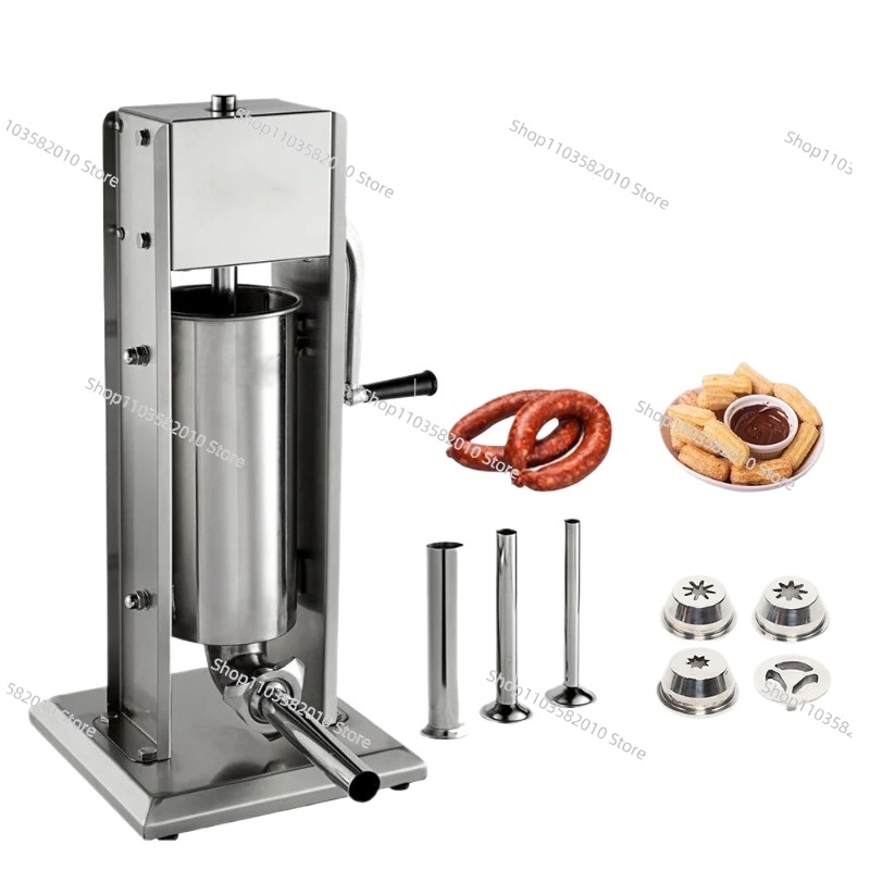 Sausage Stuffer Vertical 5L - 5L Dikey Sosis Dolum Makinesi, Chorizo