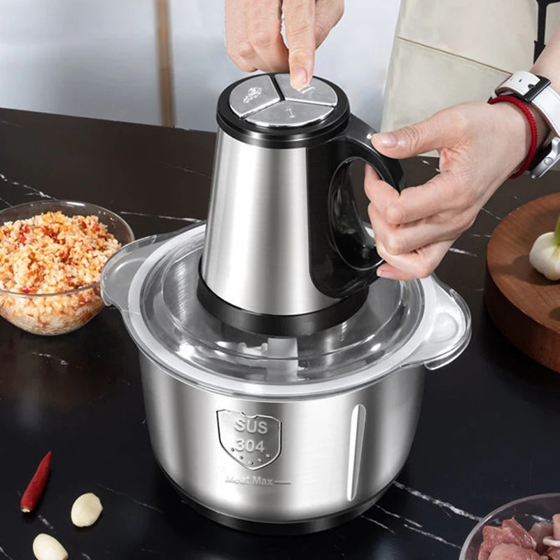 Meat Tenderizer Machine Electric - 304 Paslanmaz Çelik Kıyma makinesi 3
