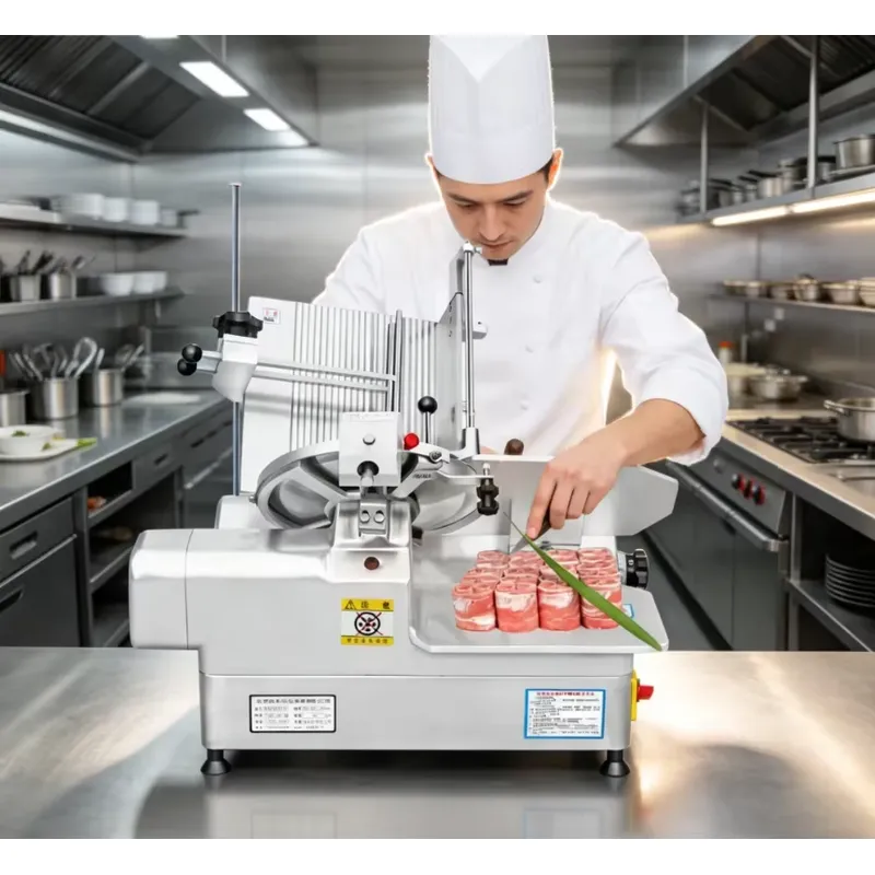 Commercial Meat Slicer 10 Inch - FUCHUANGUI 10 inç Otomatik Ticari Elektrikli