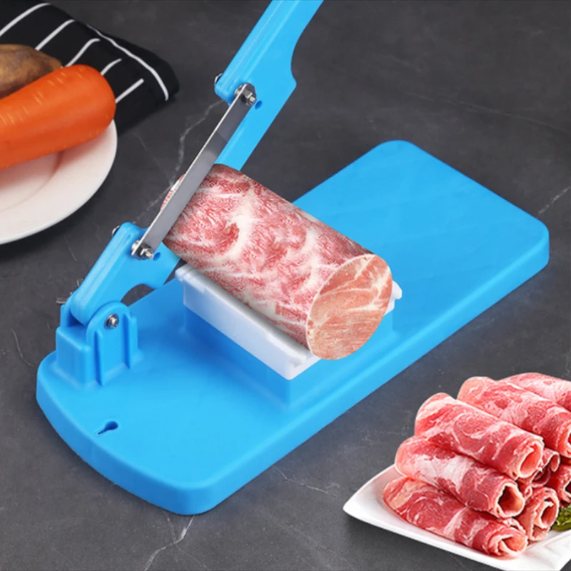 Frozen Meat Slicer Manual - Çok fonksiyonlu Masa Dilimleme Ev Manuel