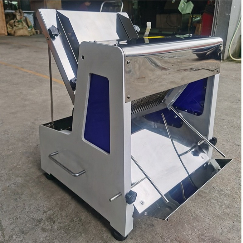 Commercial Bread Slicer Electric - Tam Otomatik Ekmek Pişirme Ekipmanı Ekmek