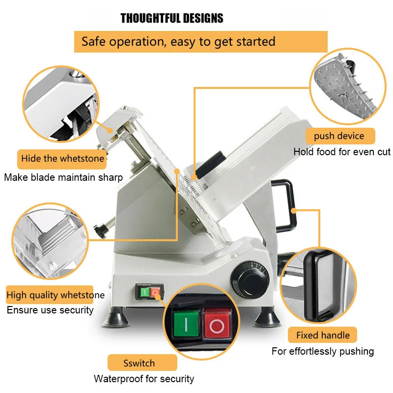10 inç et dilimleme makinesi t - Commercial Meat Slicer 10 Inch incelemesi ve fiyatı