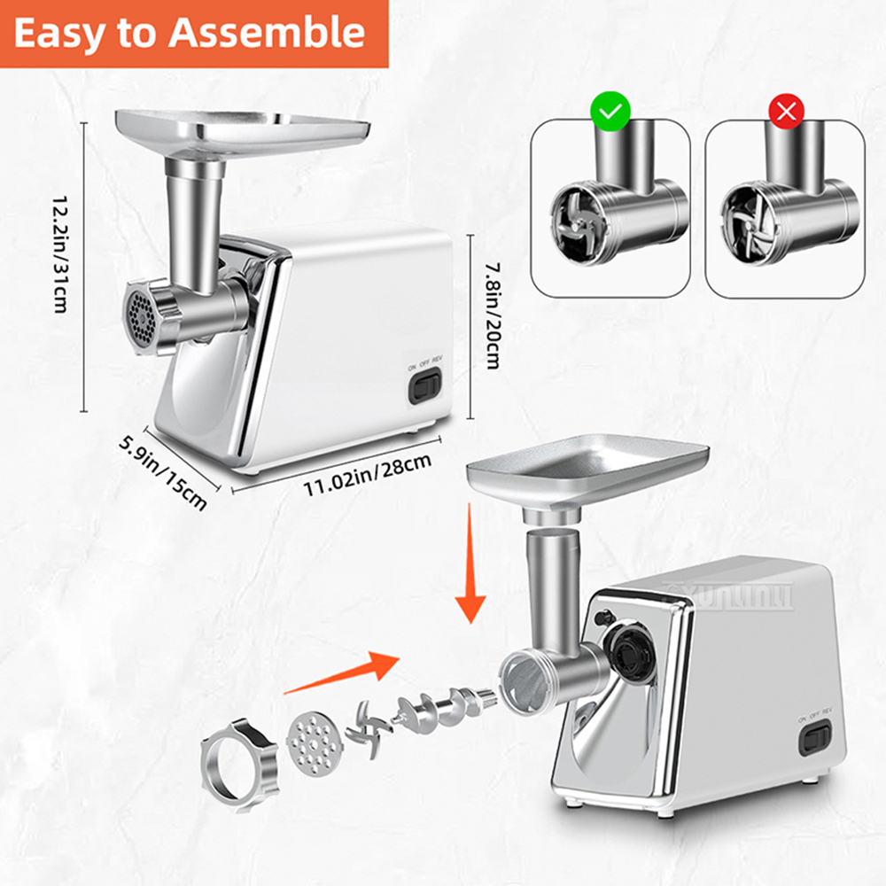 M2 elektrikli kıyma makinesi,  - Meat Slicer Machine 300W incelemesi ve fiyatı
