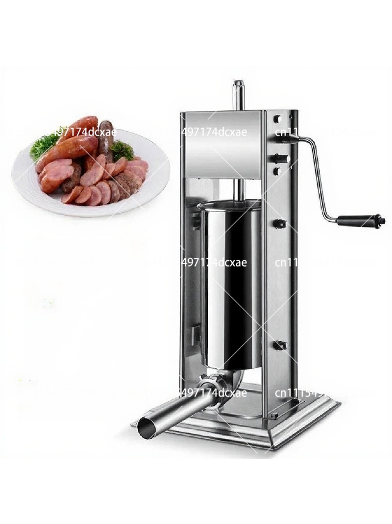 Dikey Paslanmaz Çelik Manuel S - Sausage Stuffer Vertical 5L incelemesi ve fiyatı