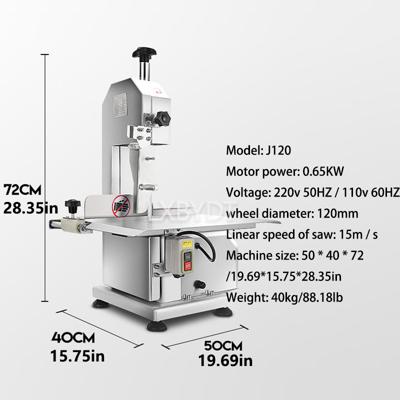 Şerit Testere Makinesi, Ticari - Bone Saw Machine Commercial Electric incelemesi ve fiyatı