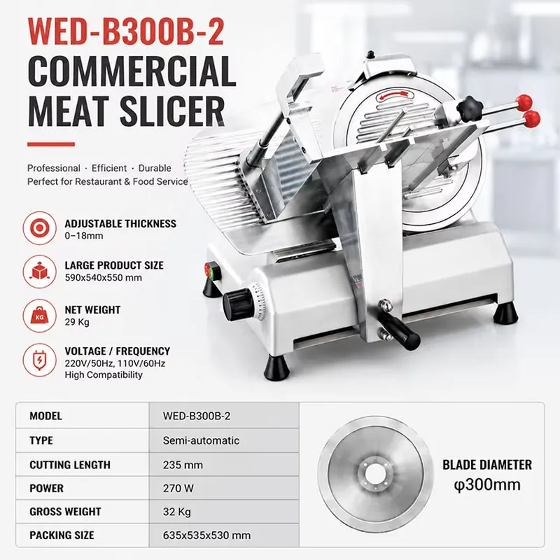 Ticari Tip Elektrikli Et Doğra - Electric Deli Slicer 12 Inch incelemesi ve fiyatı