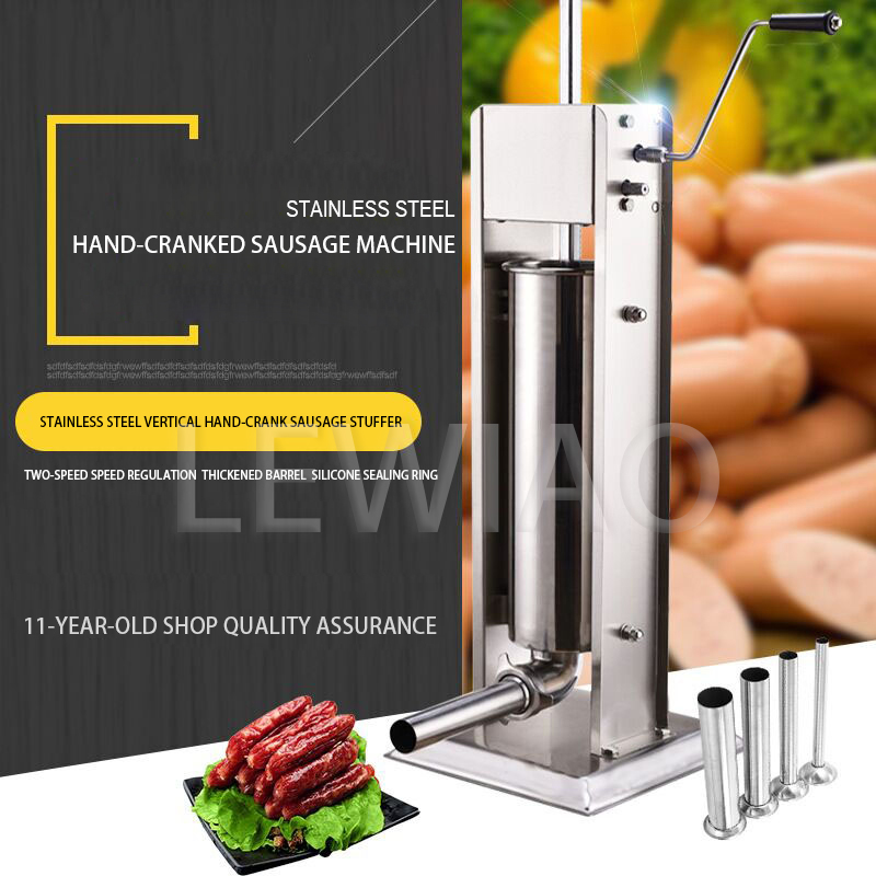 Ticari ve Ev Tipi Sosis Yapma  - Sausage Stuffer Vertical 5L incelemesi ve fiyatı