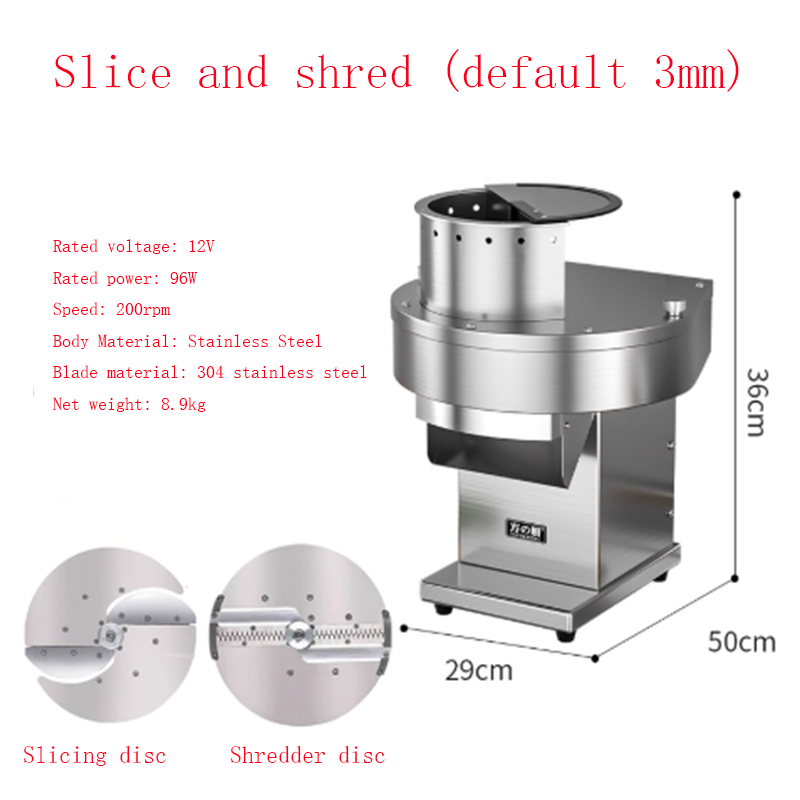 Ticari Elektrikli Sebze Diliml - Food Slicer Machine Stainless incelemesi ve fiyatı