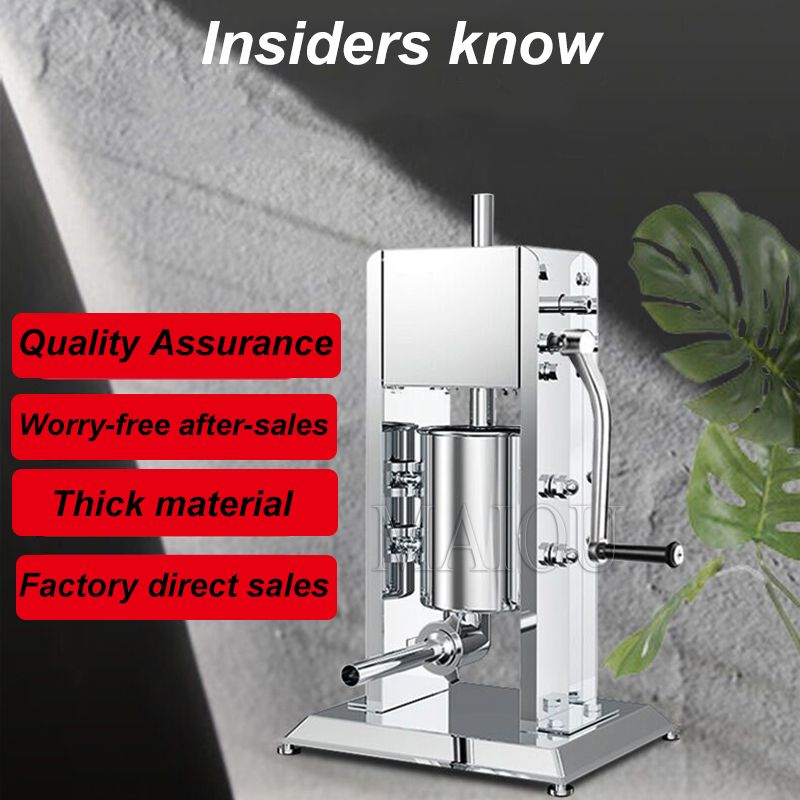 3 5 7 L Manuel Sosis Dolum Mak - Sausage Stuffer Vertical 5L incelemesi ve fiyatı