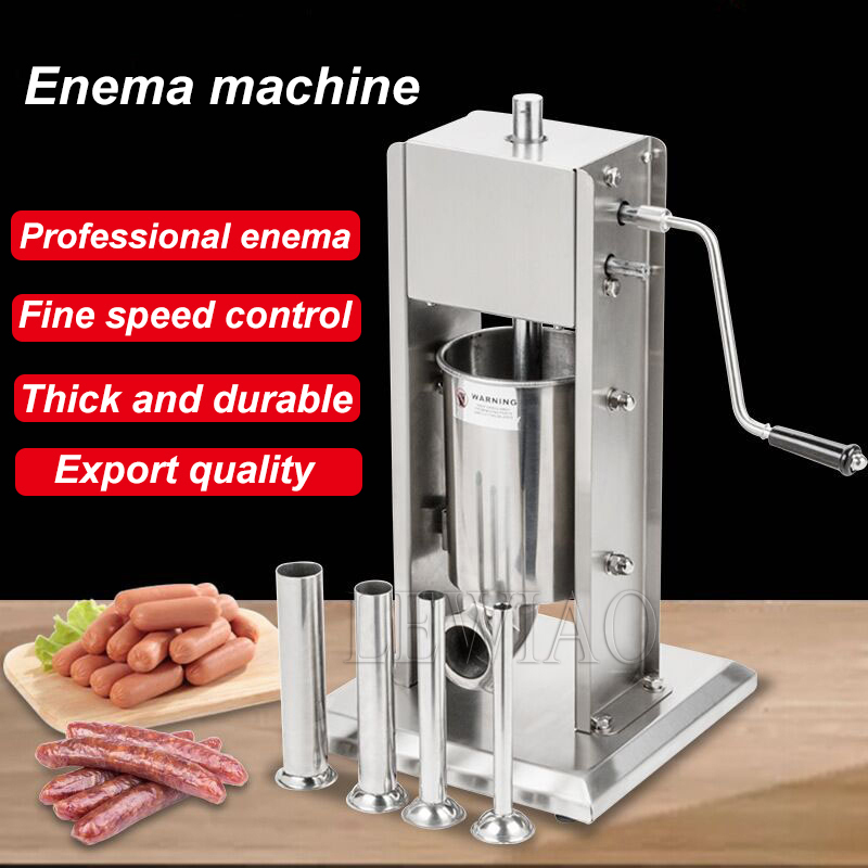 3L Dikey Manuel Paslanmaz Çeli - Sausage Stuffer Vertical 5L incelemesi ve fiyatı