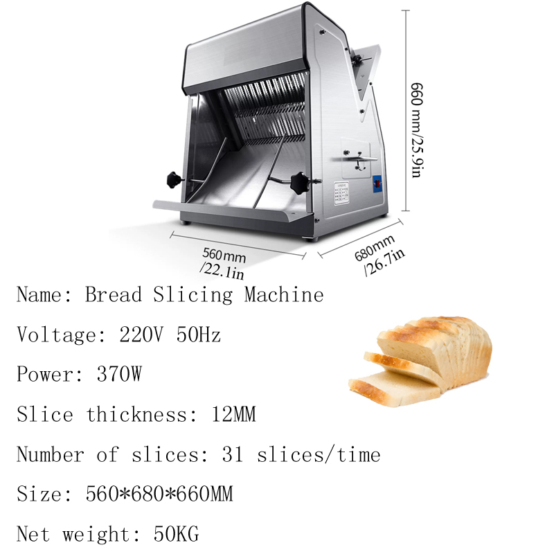 Ticari Tip Elektrikli Ekmek Di - Commercial Bread Slicer Electric incelemesi ve fiyatı