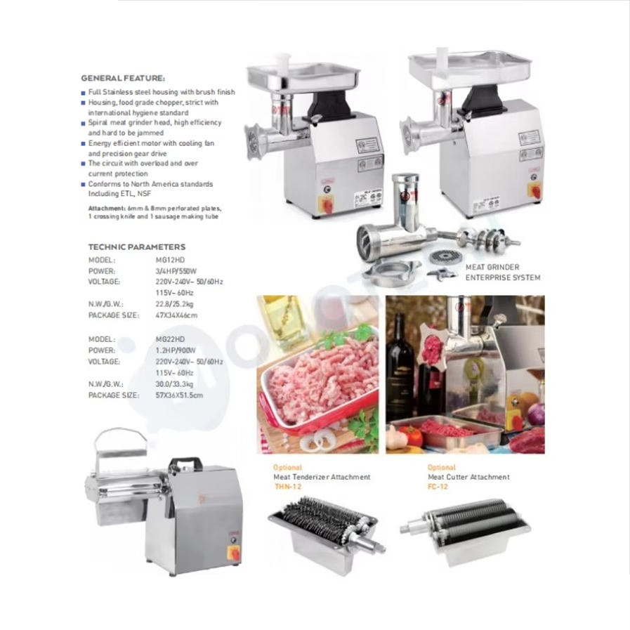 Ticari Elektrikli Kıyma Makine - Meat Tenderizer Machine Electric incelemesi ve fiyatı