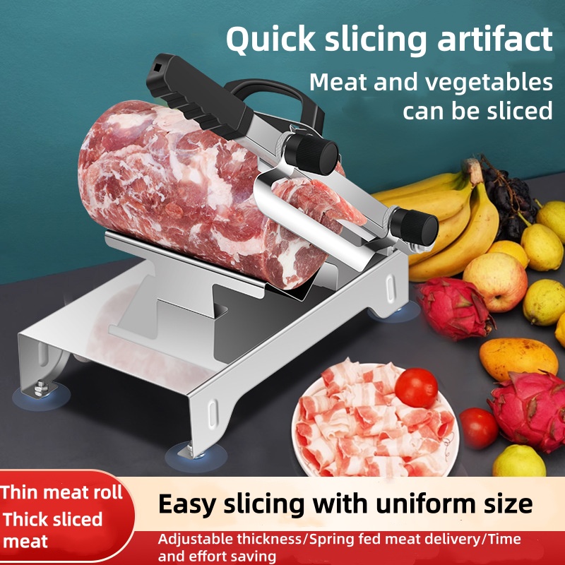304 Paslanmaz Çelikten Üretilm - Frozen Meat Slicer Manual incelemesi ve fiyatı