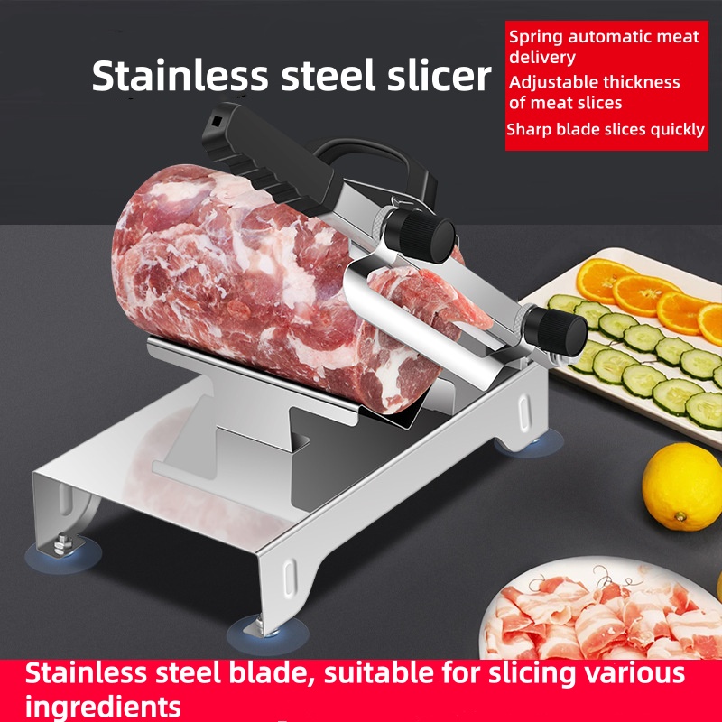 304 Paslanmaz Çelikten Üretilm - Frozen Meat Slicer Manual incelemesi ve fiyatı