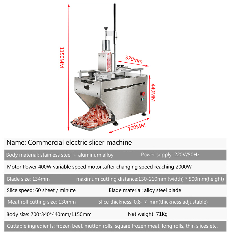 Elektrikli Dilimleyici, Et Doğ - Commercial Bread Slicer Electric incelemesi ve fiyatı