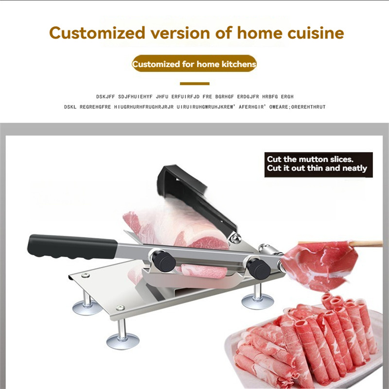 Dilimlenmiş kemik kesme bıçağı - Frozen Meat Slicer Manual incelemesi ve fiyatı